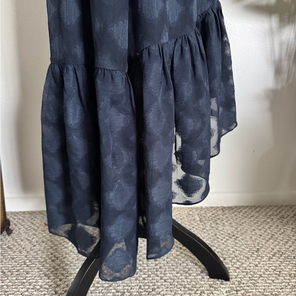 Ramy Brook Asya Maxi Dress NWT $545  in Navy Medium Retail $545 - Picture 4 of 9